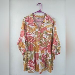 Emily Daniels Floral Print Women's Top